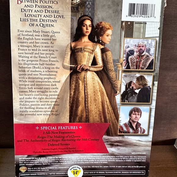 Reign Season One DVDs - Picture 2 of 2